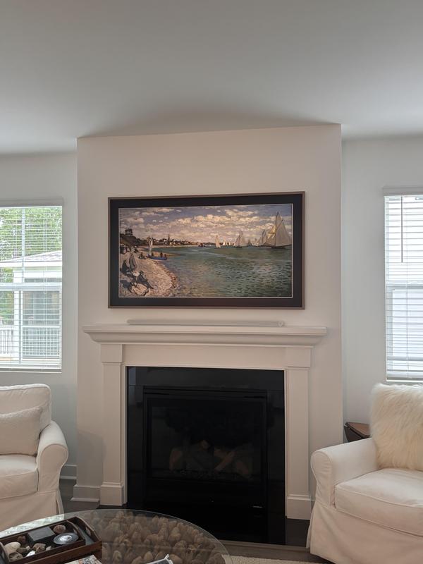 Our Frame TV with the Ultra Slim Soundbar