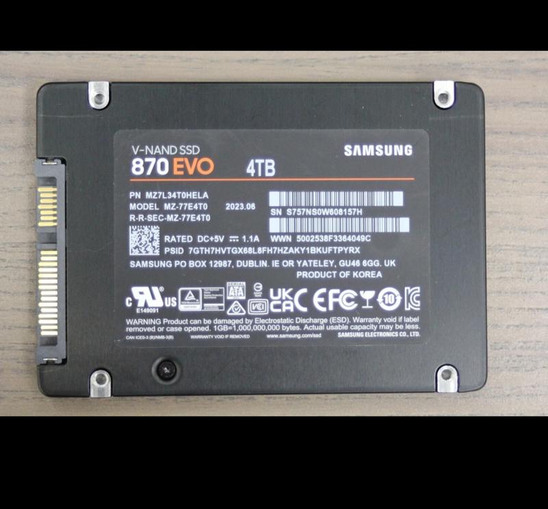 870 EVO SATA 2.5 inch 4TB SSD | Samsung US