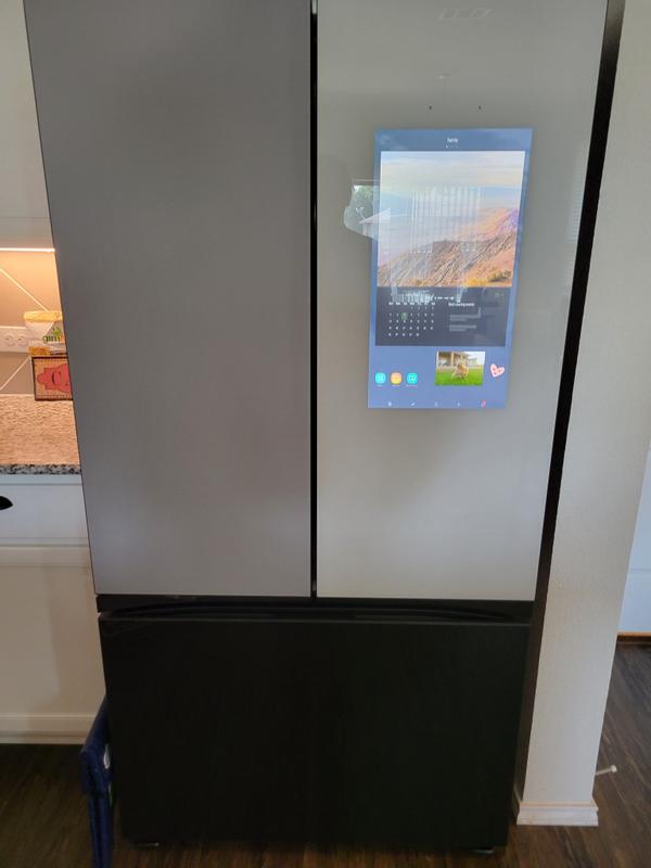 Samsung Bespoke 28.8-cu ft 4-Door Smart French Door Refrigerator with Dual  Ice Maker and Door within Door (Panels Sold Separately) ENERGY STAR