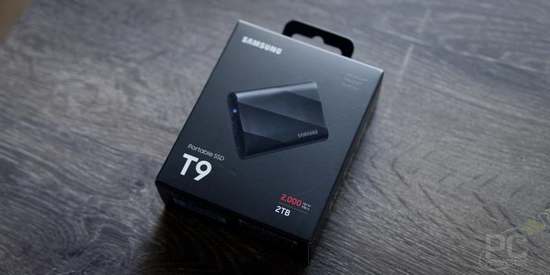 Portable SSD T9 USB 3.2 Gen2x2 2TB (Black) | Samsung US