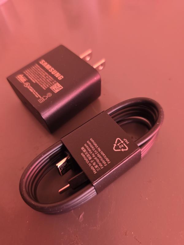 Genuine fast charger with original cable