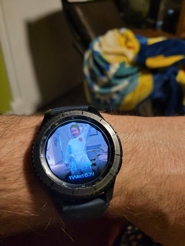 Gear S3 frontier 46mm smartwatch (Bluetooth), Dark Gray