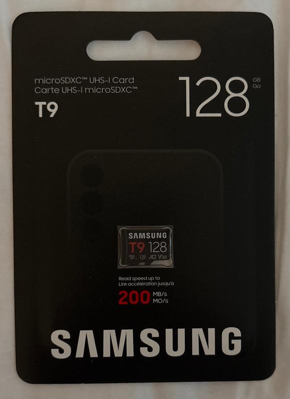 128GB T9 microSDXC Memory Card UHS-I | Samsung US
