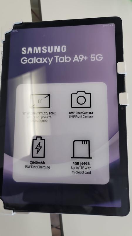 Galaxy Tab A9+ 5G, 64GB, Graphite (US Cellular) | Samsung Business US