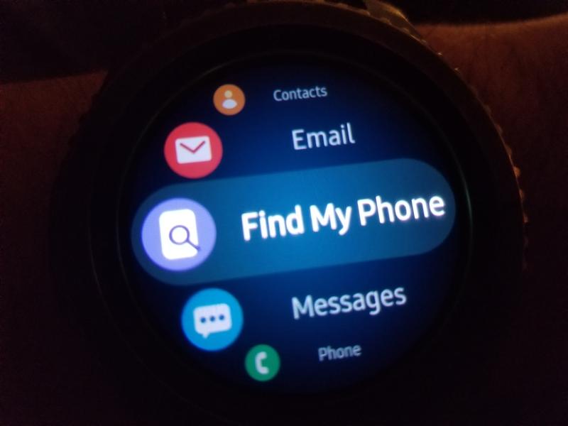 Gear S3 frontier 46mm smartwatch (Bluetooth), Dark Gray