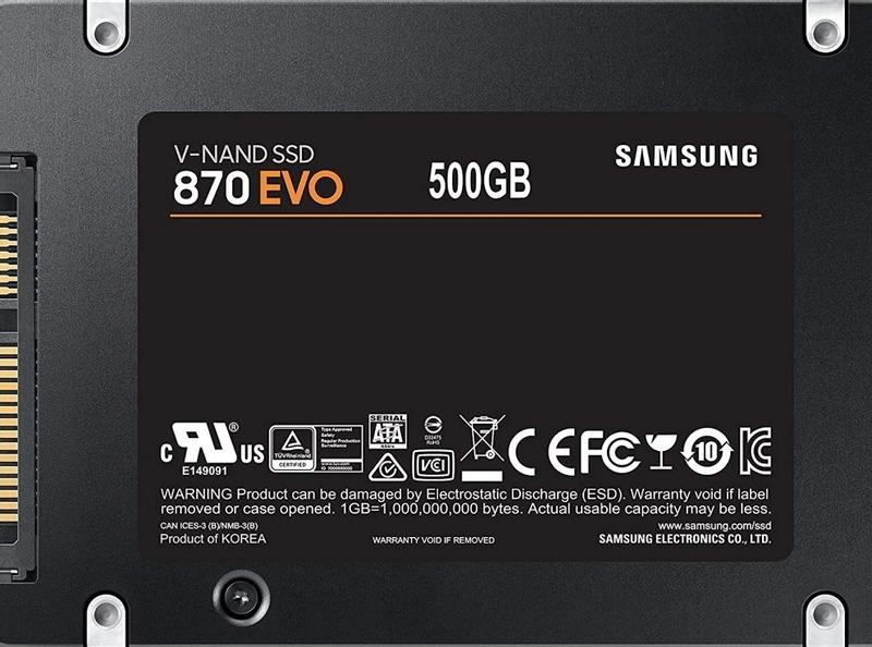 870 EVO SATA 2.5 inch 2TB SSD | Samsung US