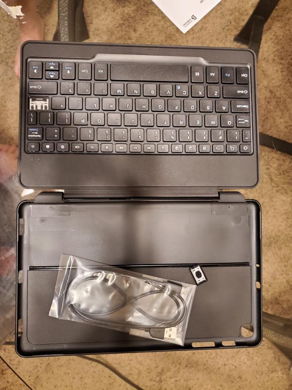 zonsondergang Opheldering rib Galaxy Tab A 10.1 Book Cover Keyboard Mobile Accessories - GP-JCT515SAABW |  Samsung US