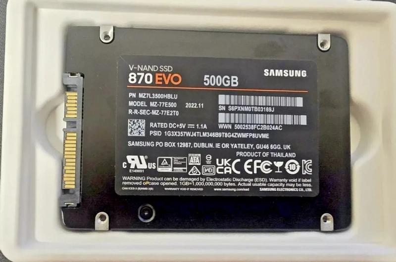 870 EVO SATA 2.5 inch 1TB SSD | Samsung US