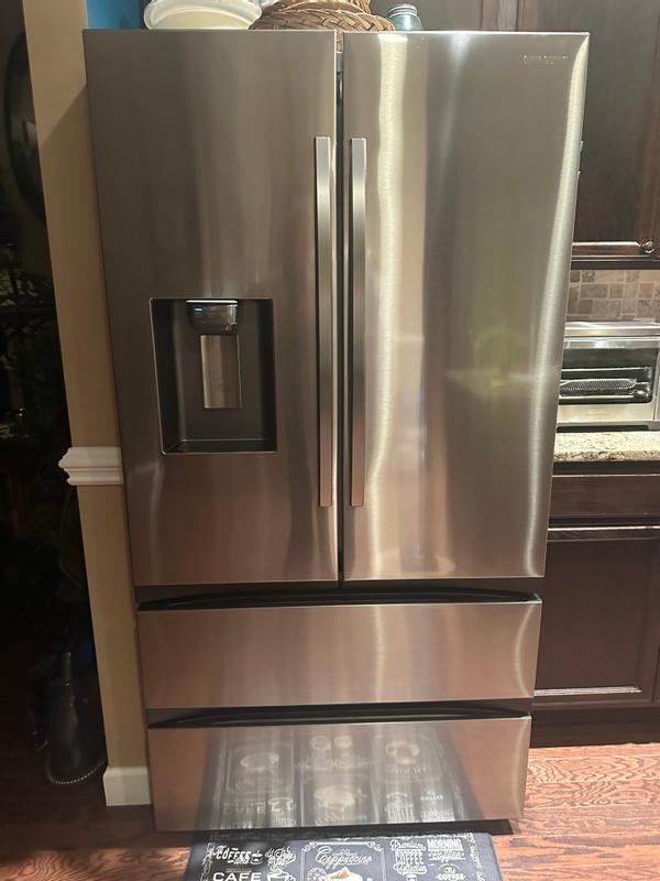 Samsung 30 Cu. ft. Mega Capacity 4-Door French Door Refrigerator with Four Types of Ice in Stainless Steel