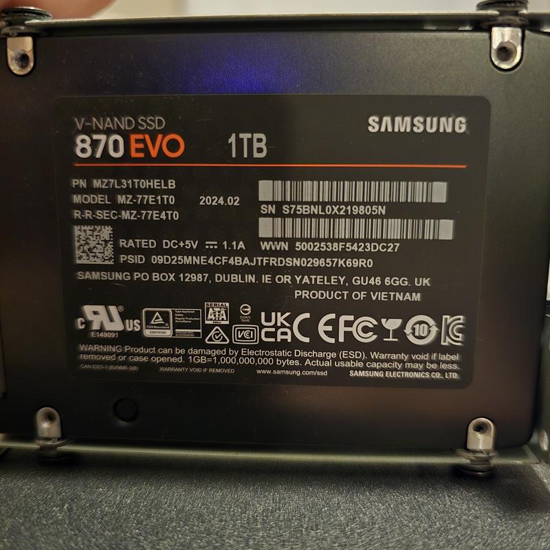 870 EVO SATA 2.5 inch 500GB SSD | Samsung US