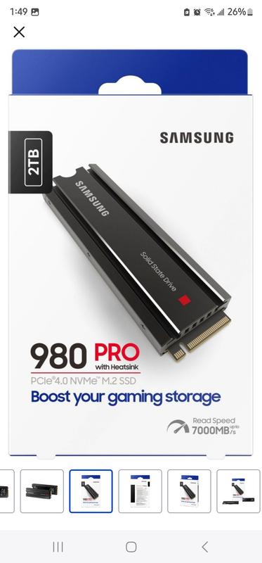 980 PRO PCIe 4.0 NVMe™ 1TB SSD | Samsung US