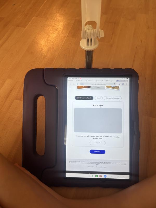 Review image send by user