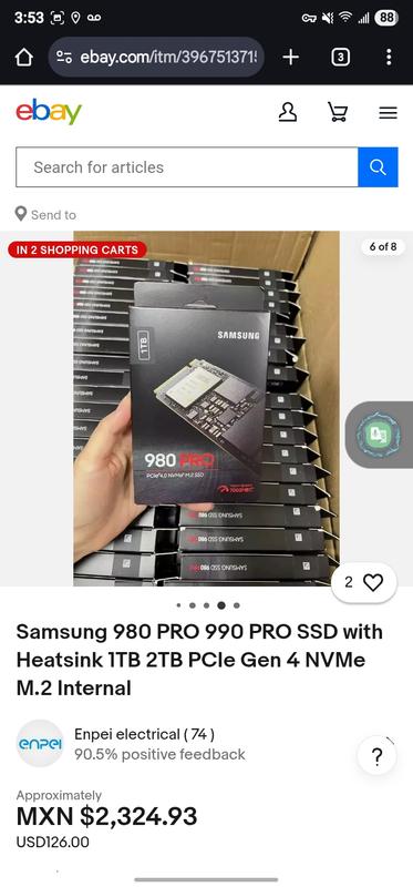 980 PCIe 3.0 NVMe™ 1TB Gaming SSD | Samsung US