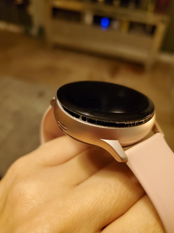 Montre connectée Mixte Galaxy Watch Active 2 SM-R820NSDAXEF - Bracelet Cuir  Marron