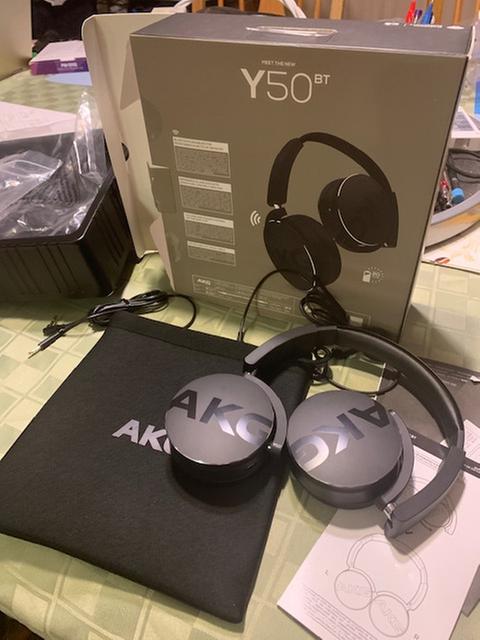 AKG Y50BT - Auriculares de diadema cerrados (Bluetooth, M