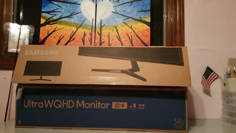 34 Inch Professional Monitor with va panel S34J550WQU