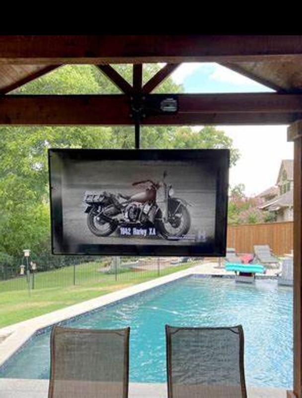 TV is better outside