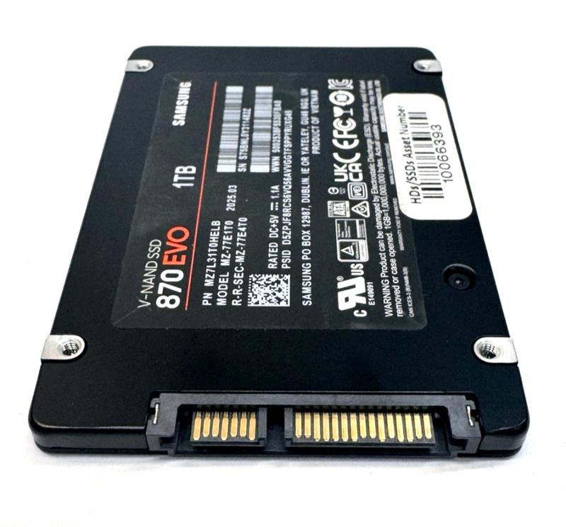 新品/未開封 Samsung 870 EVO 1TB SSD SATA 2.5 870 EVO SATA 2.5 inch 1TB SSD | Samsung US