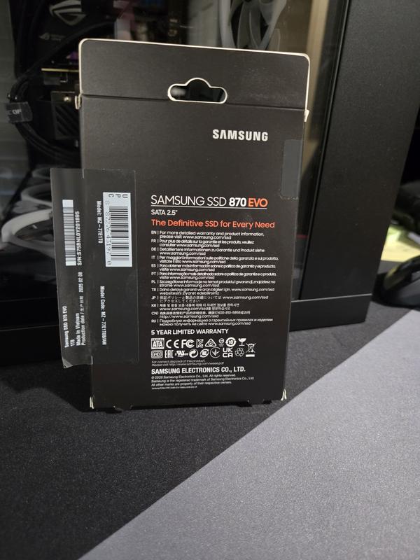 870 EVO SATA 2.5 inch 500GB SSD | Samsung US