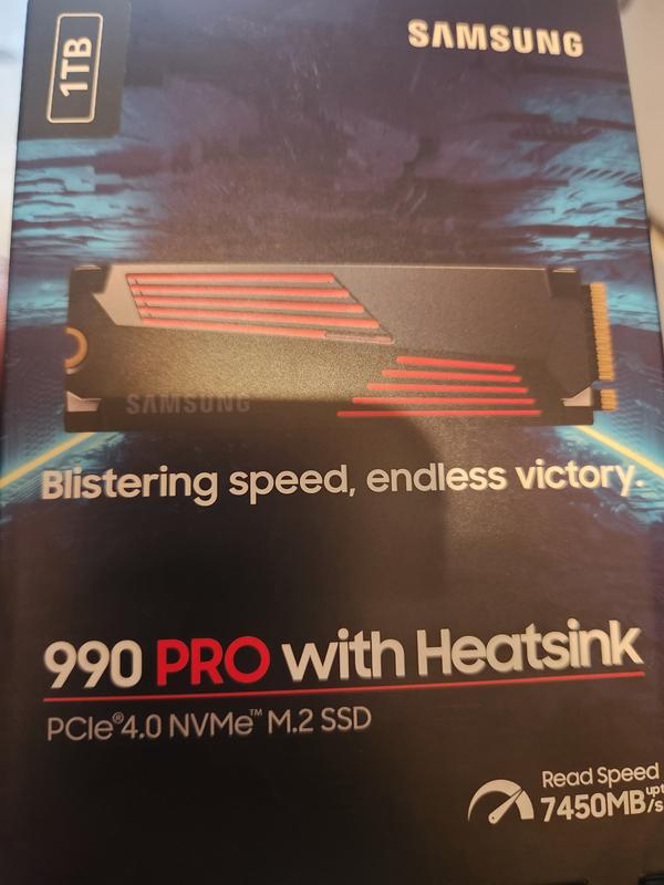990 PRO w/ Heatsink PCIe® 4.0 NVMe™ SSD 2TB | Samsung US 990 PRO w/ Heatsink PCIe® 4.0 NVMe™ SSD 2TB | Samsung US