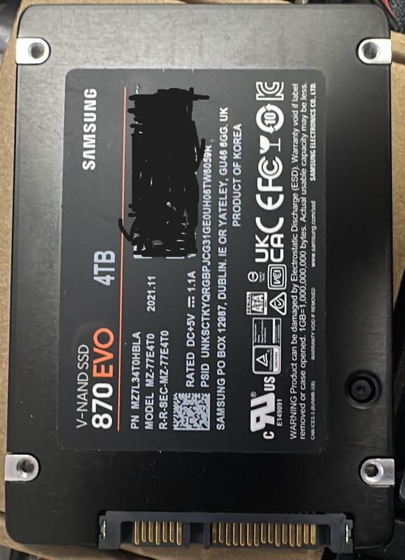 870 EVO SATA 2.5 inch 1TB SSD | Samsung US