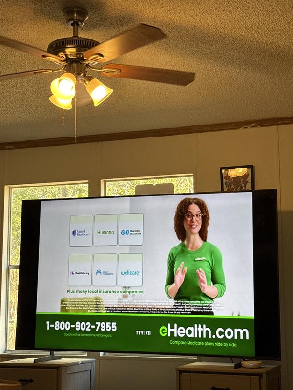 Easy to read those contact numbers on commercials