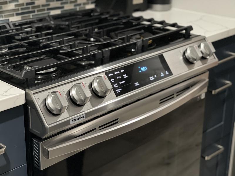 Samsung NX60T8511SS Slide-in Gas Range Review - Reviewed