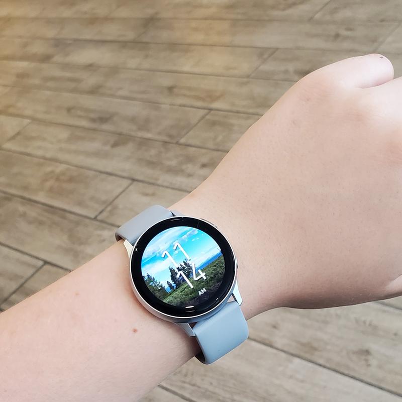 Galaxy Watch Active2 Stainless steel/ブラック 40mm Galaxy純正スマートウォッチ 国内｜スマート ウォッチ本体