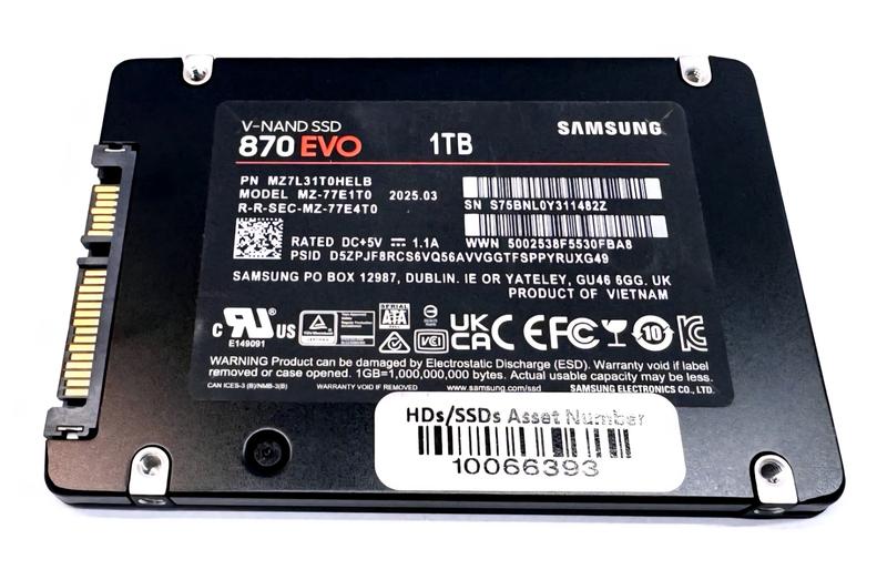 870 EVO SATA 2.5 inch 1TB SSD | Samsung US