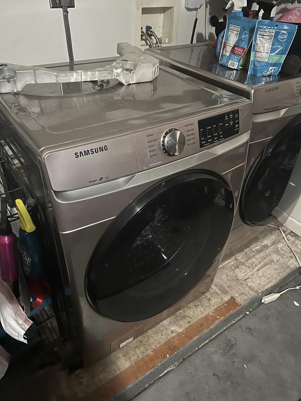 4.5 cu. ft. Front Load Steam Washer in Champagne (WF45R6100AC)