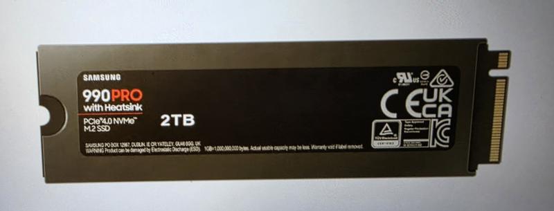 2TB SSD NVMe™ w/ Heatsink - 990 PRO | Samsung US