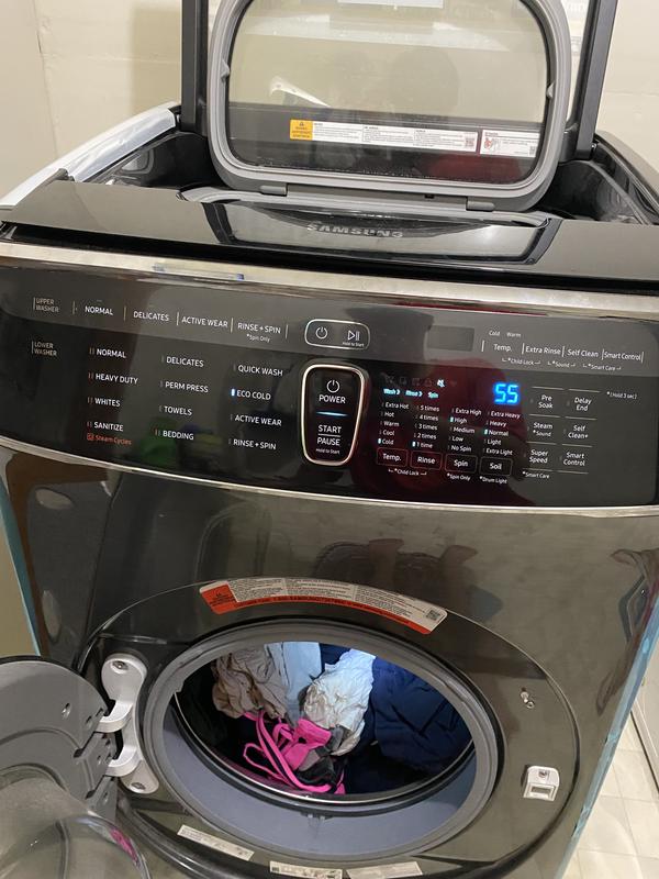 Samsung flexwash deals combo washing machine