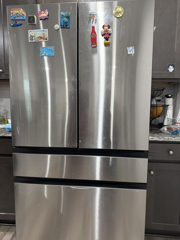 Samsung Bespoke 28.8-cu ft 4-Door Smart French Door Refrigerator
