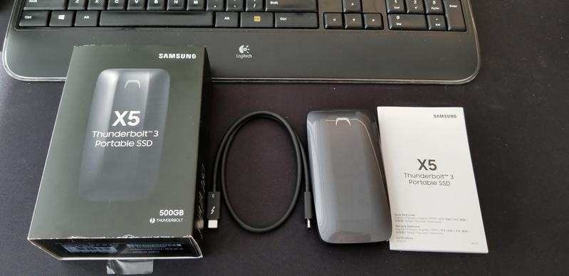 Samsung - X5 - 2 To THUNDERBOLT 3.0 - SSD Externe - Rue du Commerce