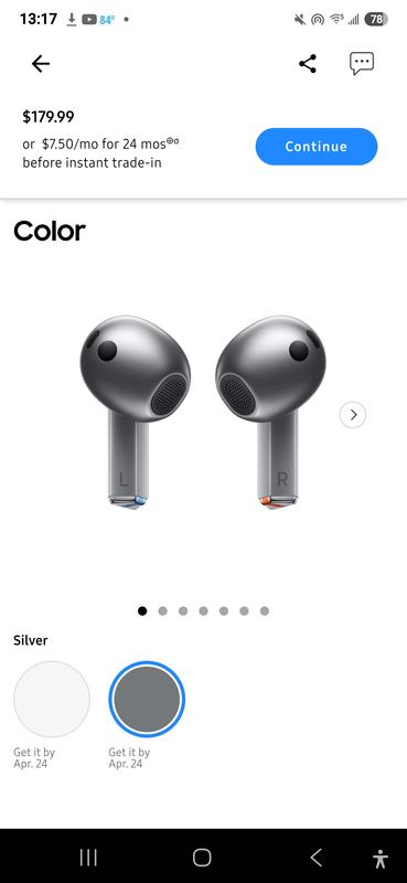 Galaxy Buds3, White | Samsung Business US