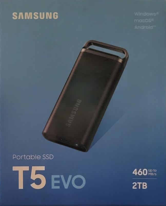 Samsung T5 Evo USB 3.2 8To Black (MU-PH8T0S/EU) - Achat / Vente