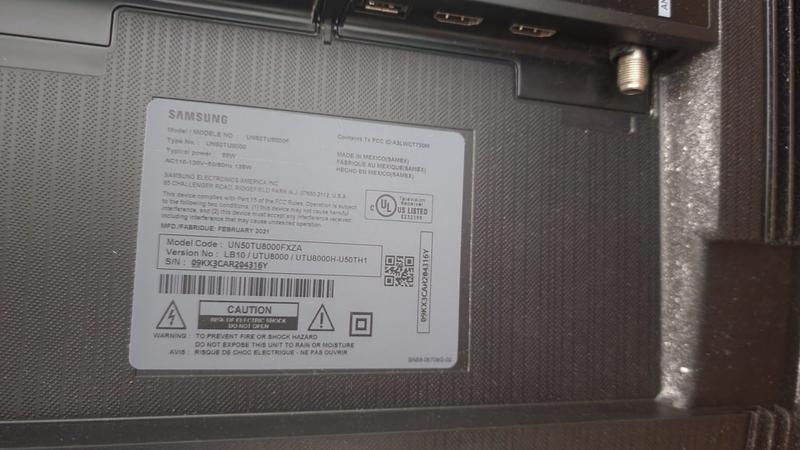 SAMSUNG 75 Class 4K Crystal UHD (2160P) LED Smart TV with HDR UN75TU7000B  