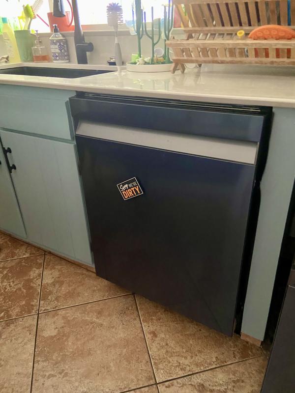 Samsung - Smart Bespoke Linear Wash 39dba Dishwasher - Navy Steel