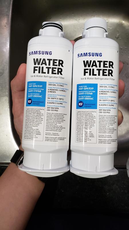 Samsung Ice And Water Refrigerator Filter Haf Qin Exp Rona