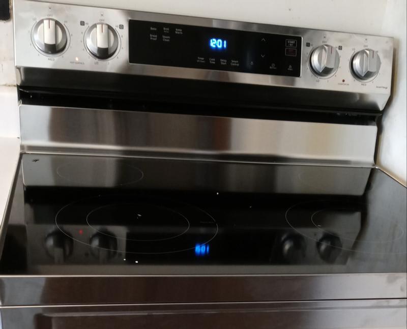 5.9 cu. ft. Freestanding Electric Range with True Convection in Stainless  Steel Range - NE59N6630SS/AA