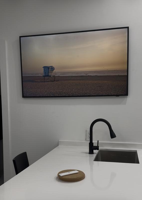 The Frame on the wall - fits perfectly