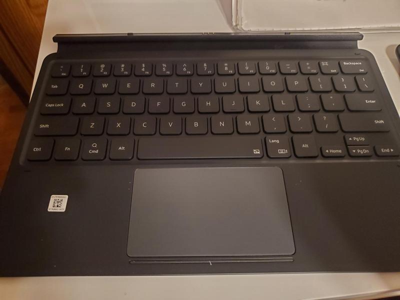 Galaxy Tab S7, Galaxy Tab S8 Book Cover Keyboard, Black Mobile