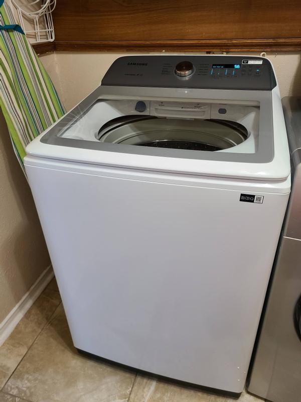 Samsung 4.9 cu. ft. High-Efficiency Top Load Washer with Agitator