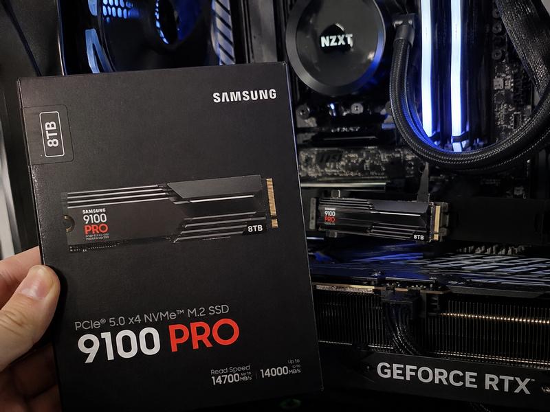 Fast 2TB NVMe SSD M.2 9100 PRO with Heatsink | Samsung US