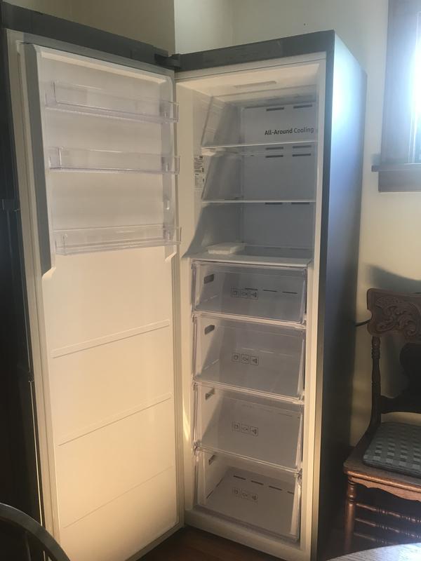 Samsung 11.4 upright deals freezer