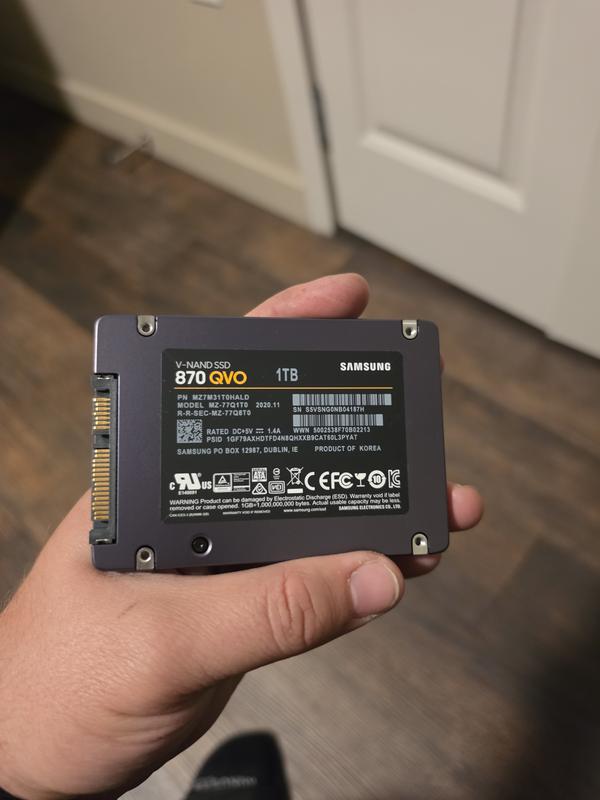 Samsung 870 EVO 500GB 2.5-in SATA III Internal SSD Single Unit