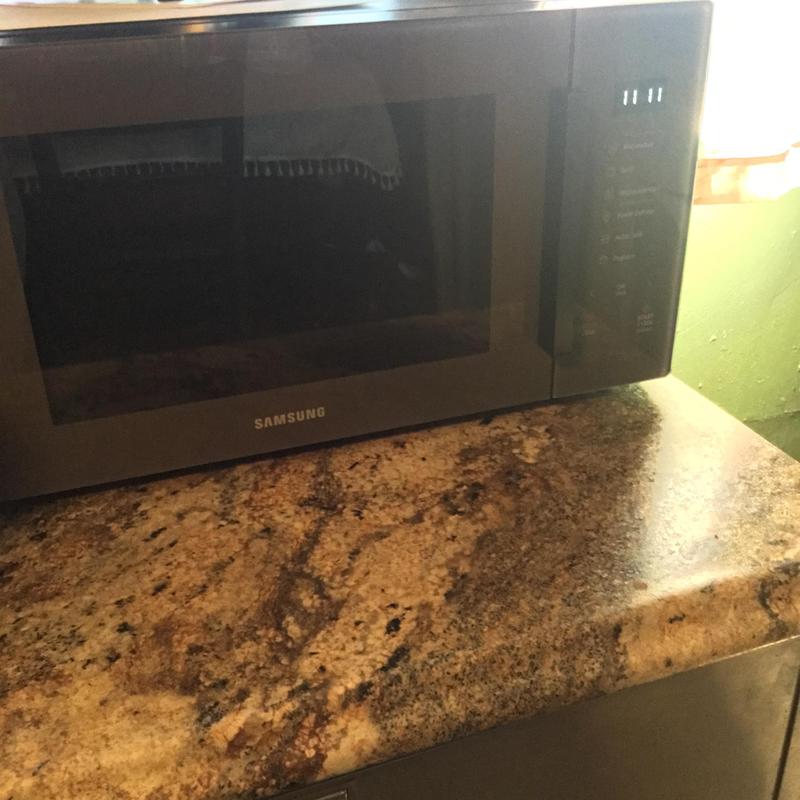 Samsung MS11T5018AE/AC 20 1.1 Cu. Ft. Countertop Microwave with Gla