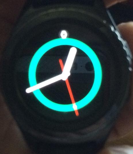 One of built-in watch faces