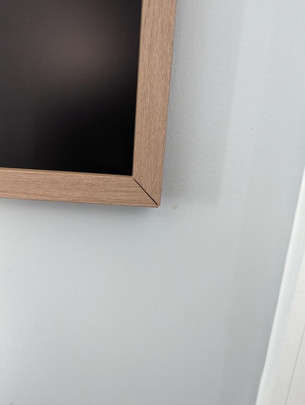 55-Inch Modern Teak TV Bezel, The Frame