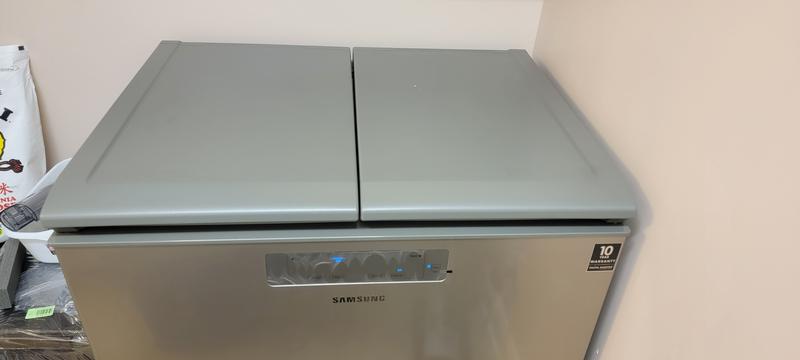 7.6 cu. ft. Kimchi & Specialty 2-Door Chest Refrigerator in Silver